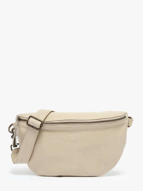 Heuptasje Cow Leder Basilic pepper Beige cow BCOW54